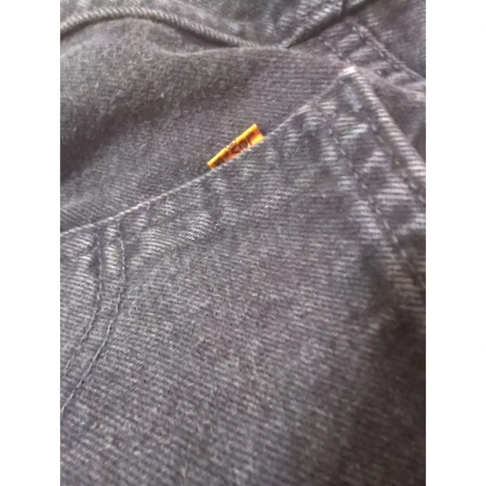 Vtg 90s Levis 960 Loose Fit Straight Leg Jeans 31x31 USA Orange Tab Washed Black